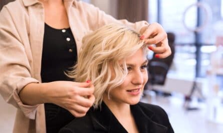 coupe de cheveux à la mode