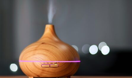 un diffuseur d'ambiance en bois