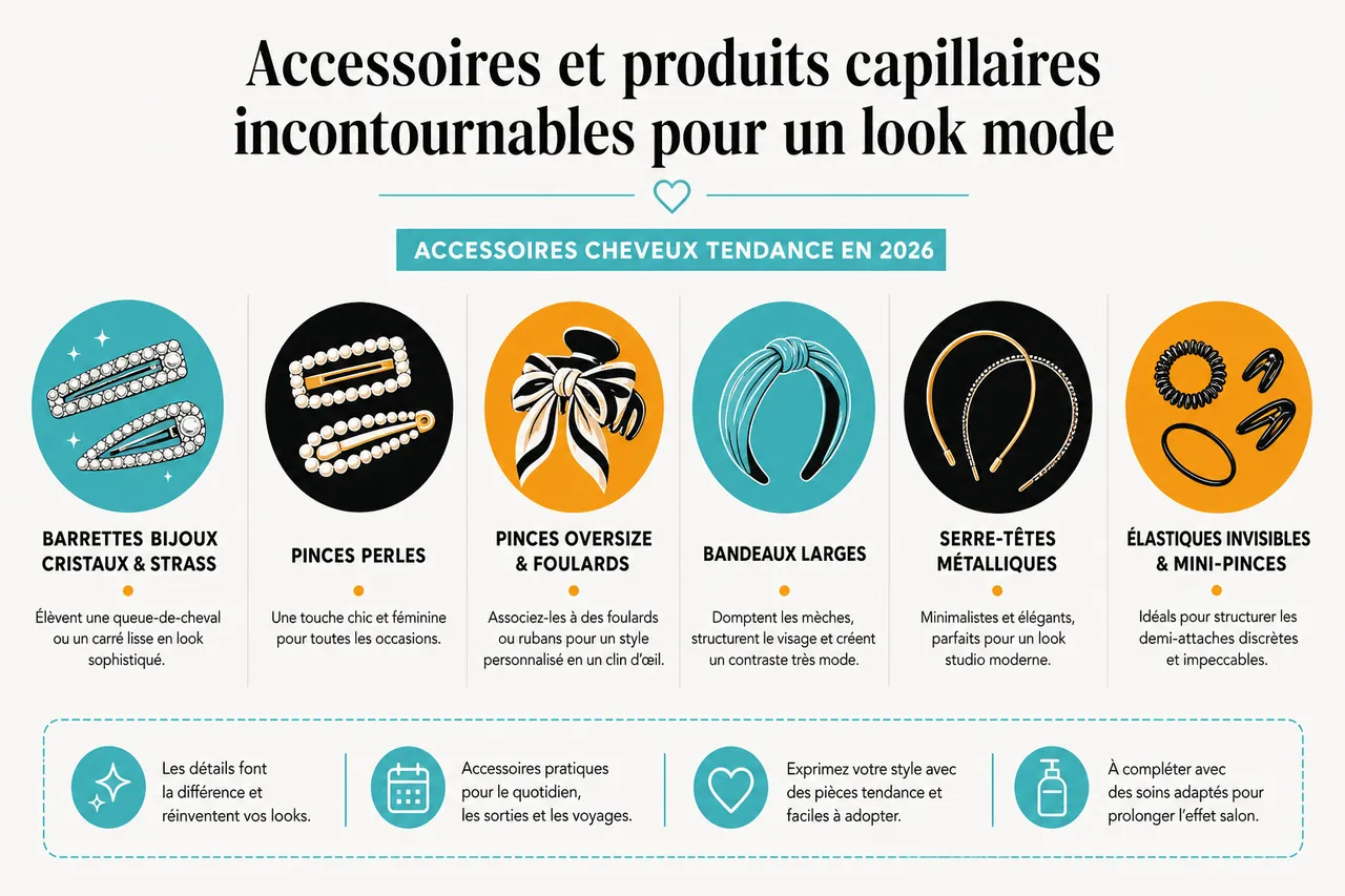 Coiffeur à la mode - comment choisir la bonne coupe tendance selon la forme de votre visage , Accessoires et produits capillaires incontournables pour un look mode