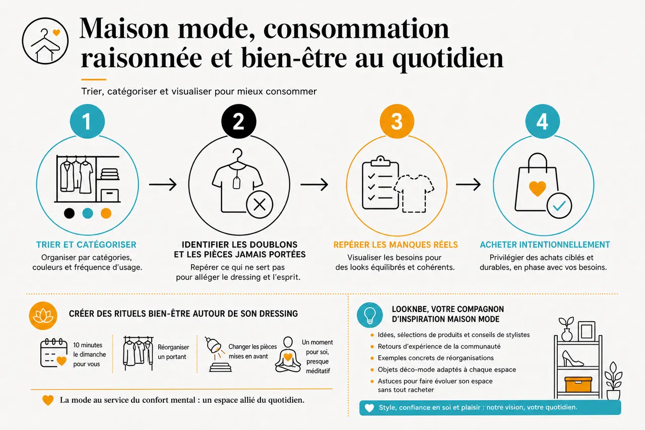 Maison et mode pour organiser votre dressing comme un showroom (même dans un petit espace) , Maison mode, consommation raisonnée et bien-être au quotidien