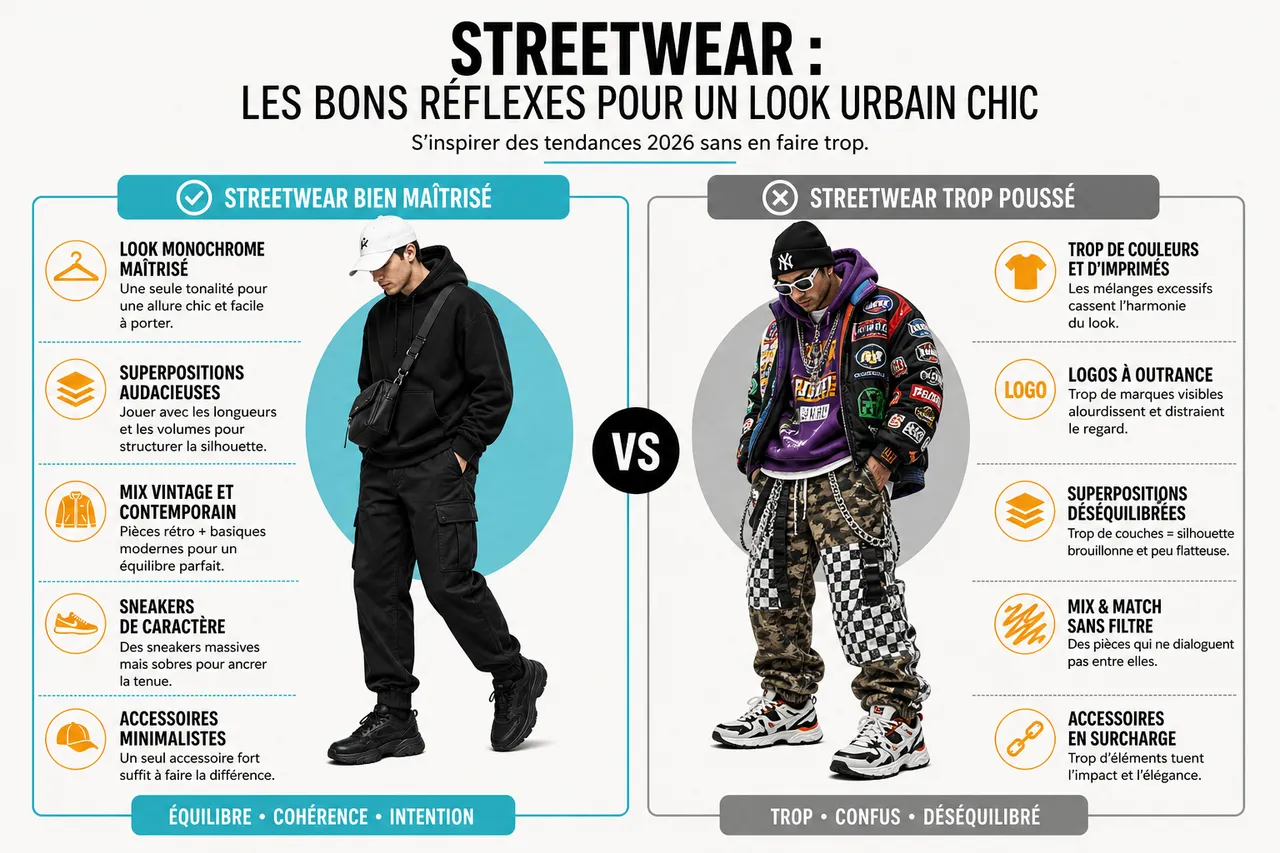 Style streetwear et façons d’adopter un look urbain chic sans en faire trop , Tendances et inspirations: looks streetwear à adopter cette année