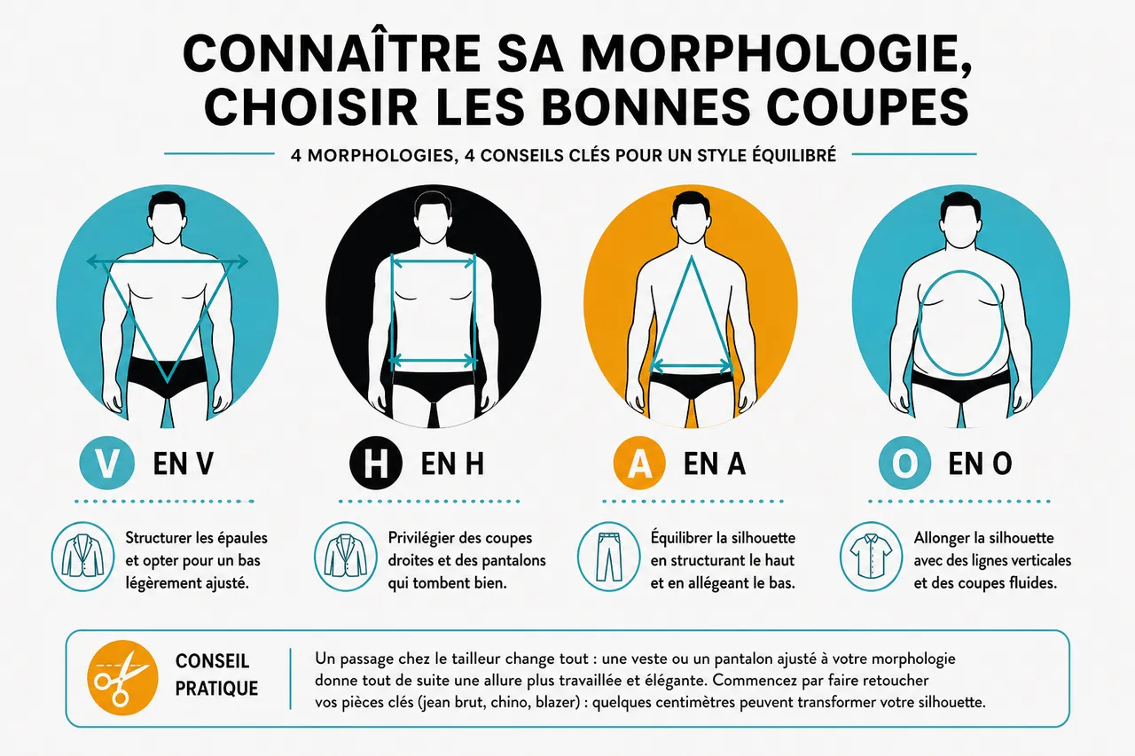 Style pour homme et manière de construire une garde-robe capsule qui fonctionne en toute occasion , Les fondamentaux du style masculin: principes et conseils clés