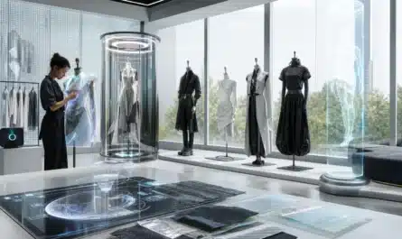 Vêtements connectés et mode futuriste avec intelligence artificielle 2026