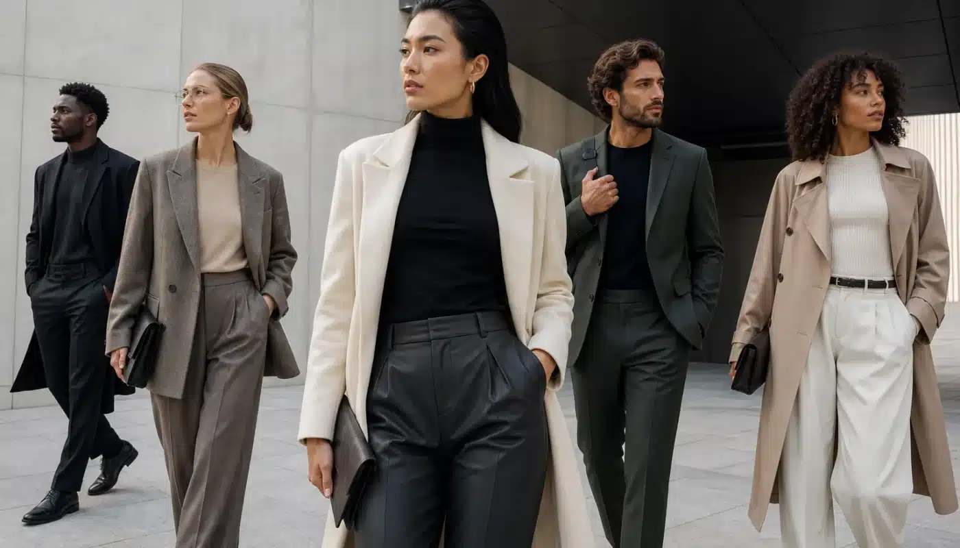Vêtements tendance mode 2026 avec accessoires et looks élégants