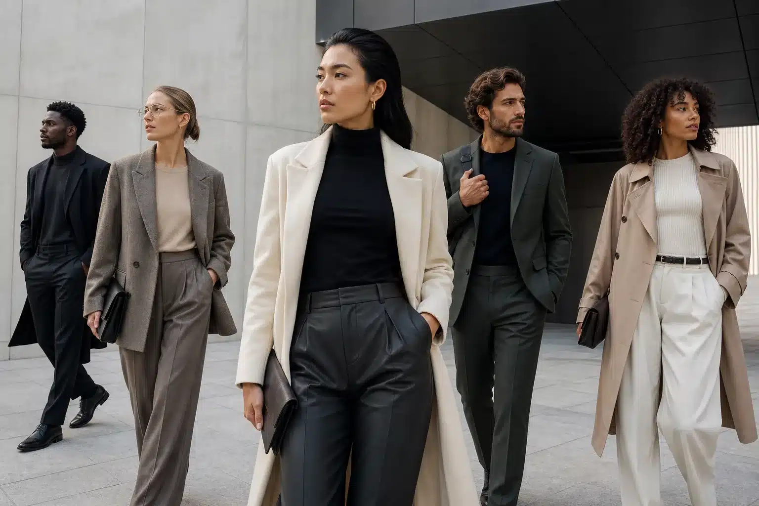 Vêtements tendance mode 2026 avec accessoires et looks élégants