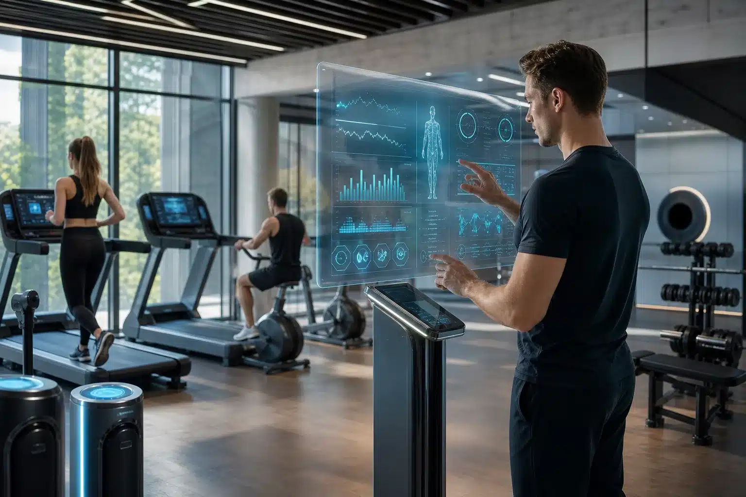 Programme sportif personnalisé avec intelligence artificielle et technologie