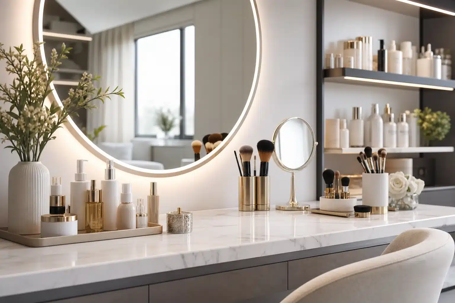 Tendances beauté 2026 avec soins maquillage et routines innovantes
