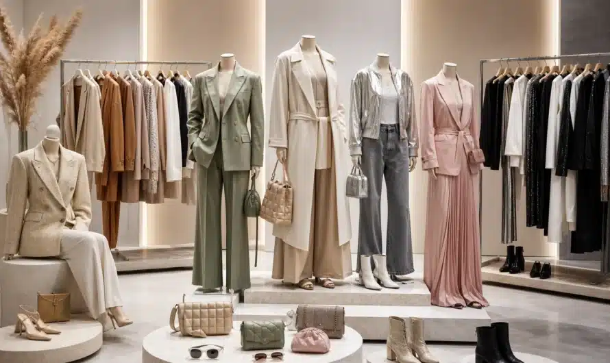 Tendances mode 2026 avec looks modernes et élégants pour l'année