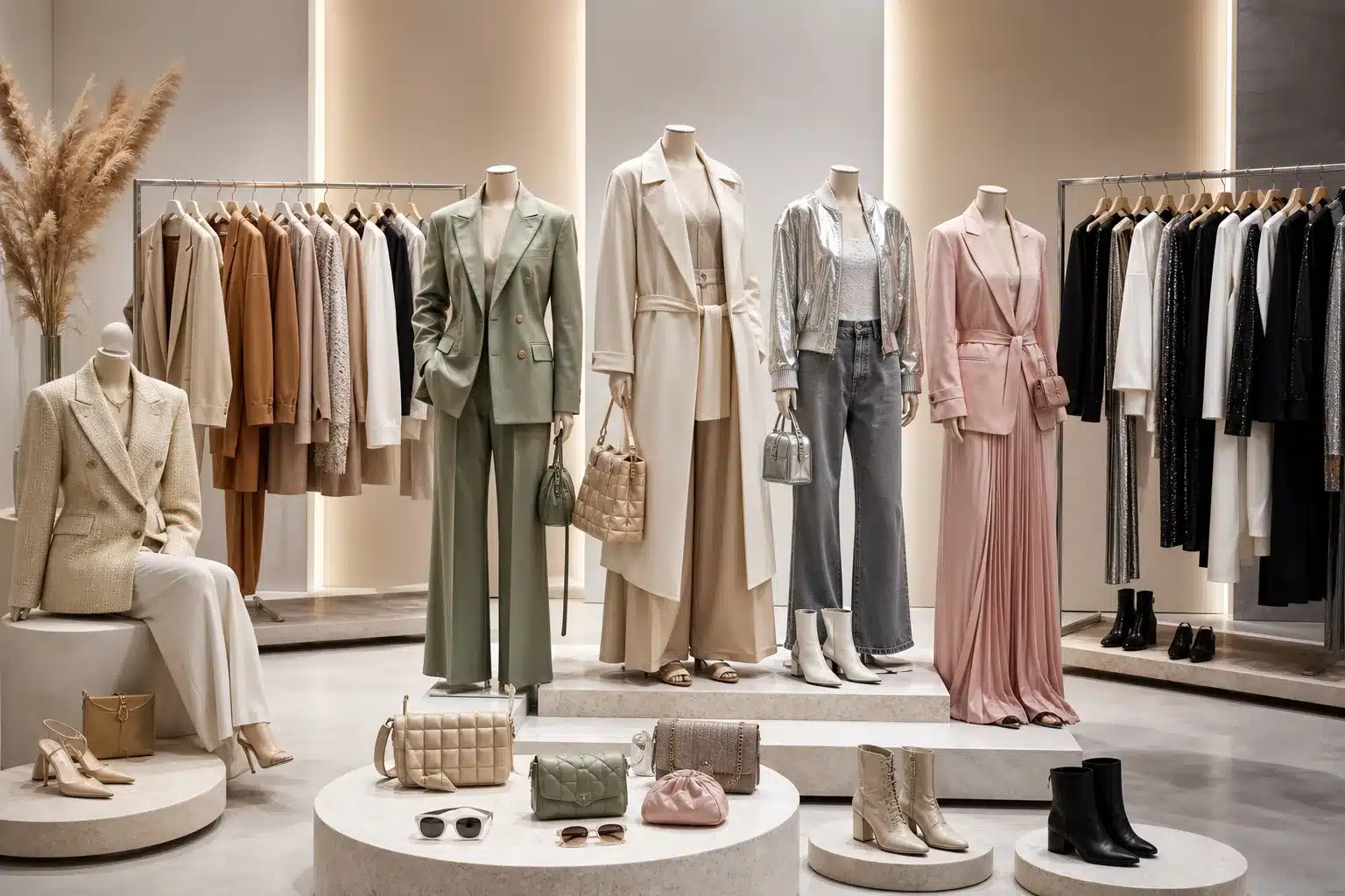 Tendances mode 2026 avec looks modernes et élégants pour l'année