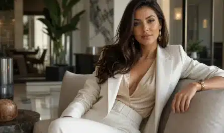 Tenue élégante et sophistiquée pour une allure séduisante naturelle