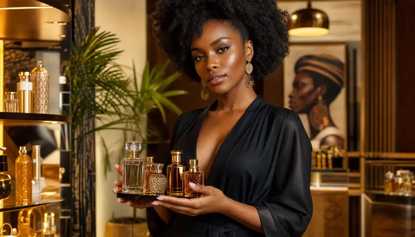 Parfums femme tendance avec flacons élégants et modernes